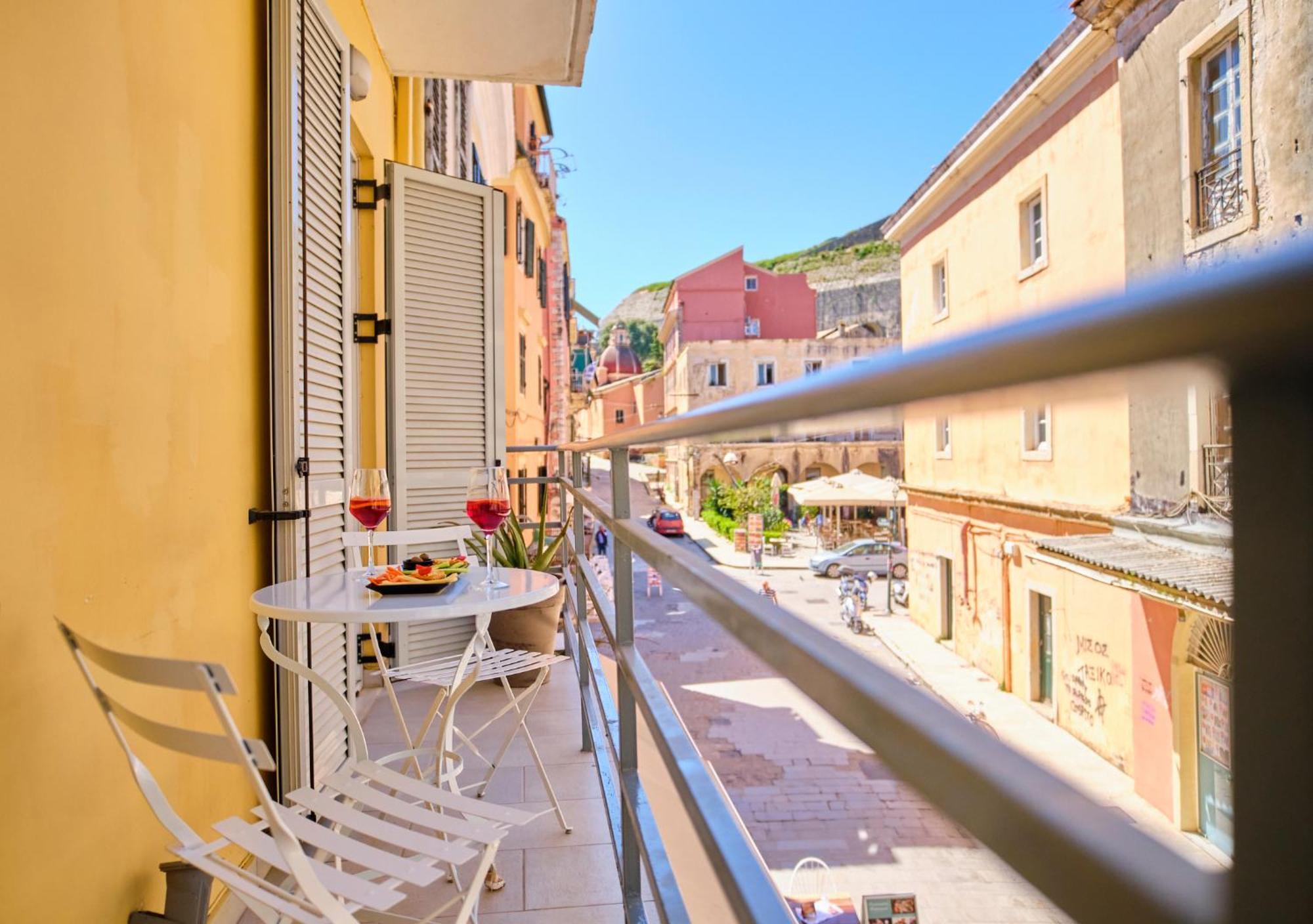 Paradosiakon Apartment Corfu Town Dış mekan fotoğraf